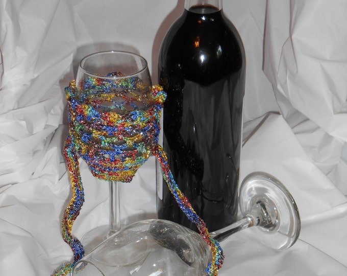 Wine Glass Holder Lanyard Etsy