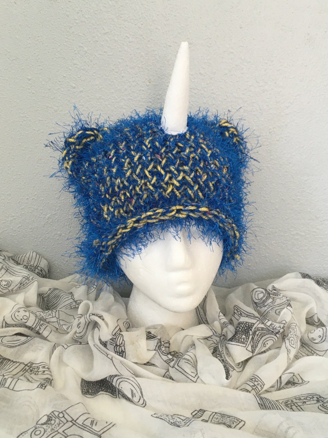 Knit Unicorn Hat - Etsy display picture 1