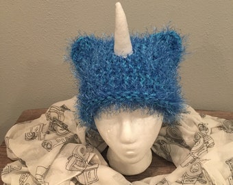 Knit Unicorn Hat