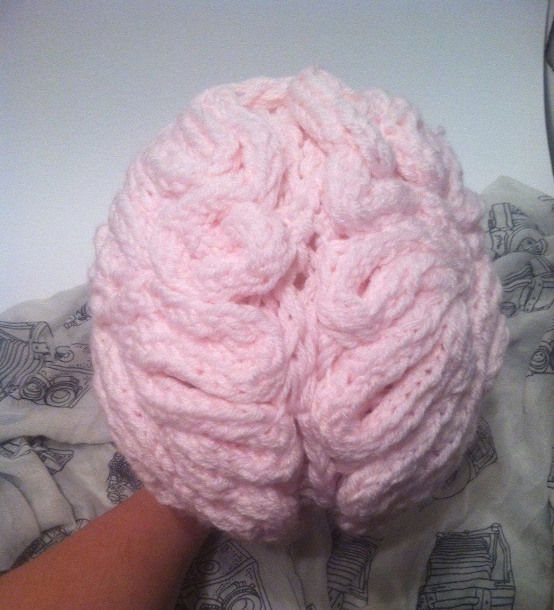 Knit Brain Hat