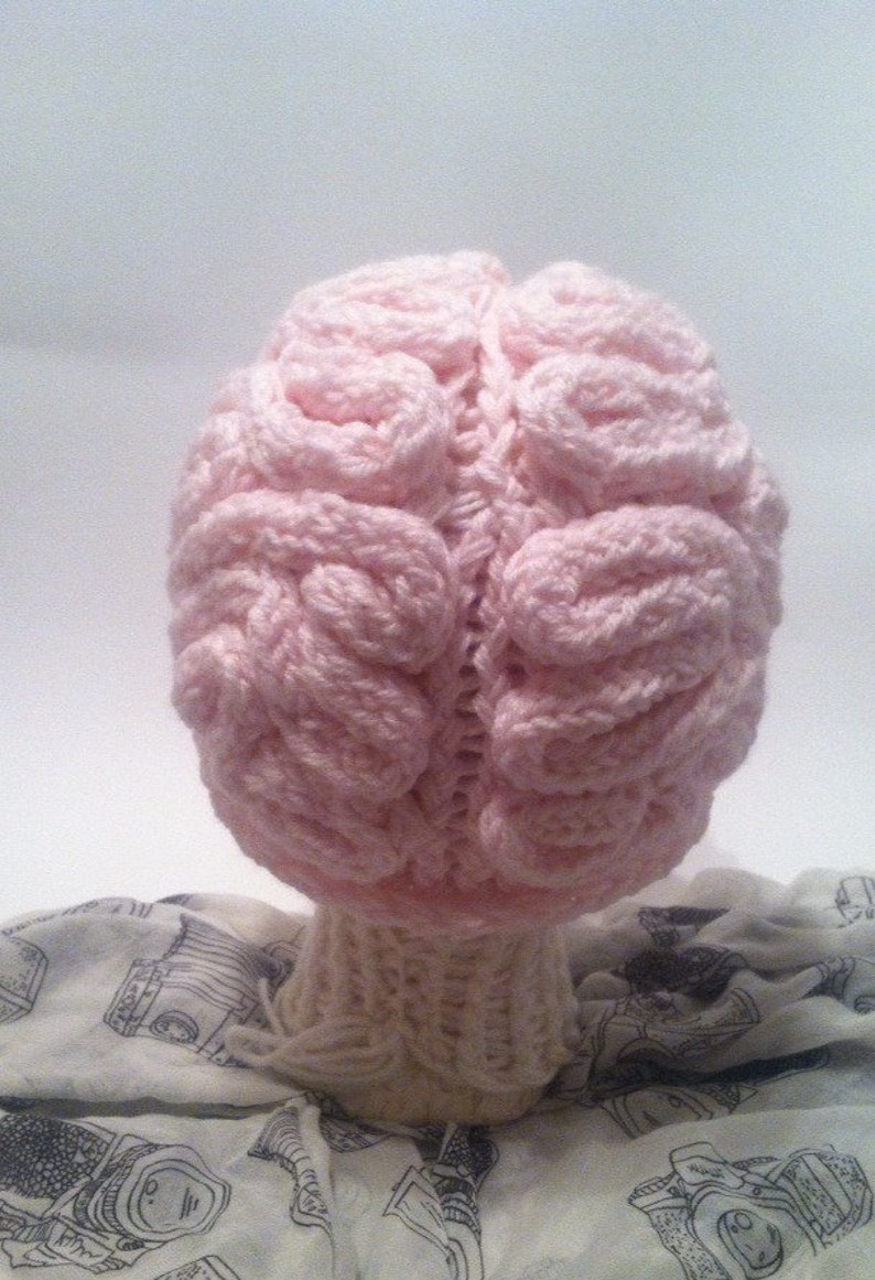 Knit Brain Hat