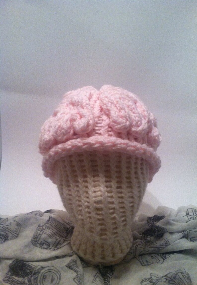 Knit Brain Hat