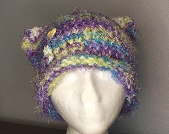Knit Square Hat