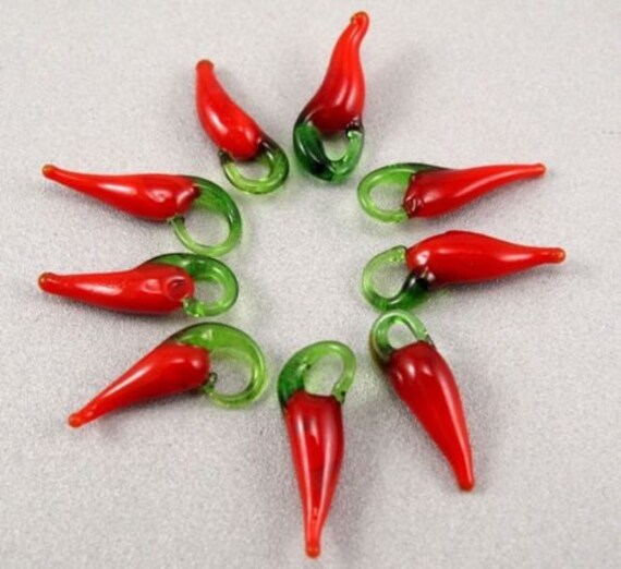 MINI Good Luck Italian Chili Red Pepper Charm Etsy