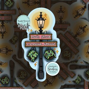 Adesivo inspirado na música mágica da Main Street