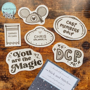 Embroidery Stick and Stitch &quot;Magical Cast Member&quot; Pack