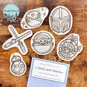 Embroidery Stick and Stitch &quot;Space Wars&quot; Pack