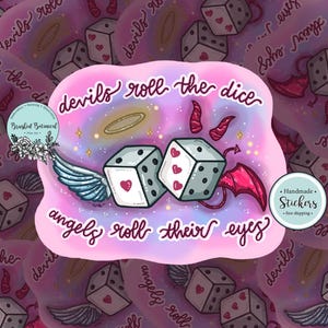 Sticker Summer Dice Love Music