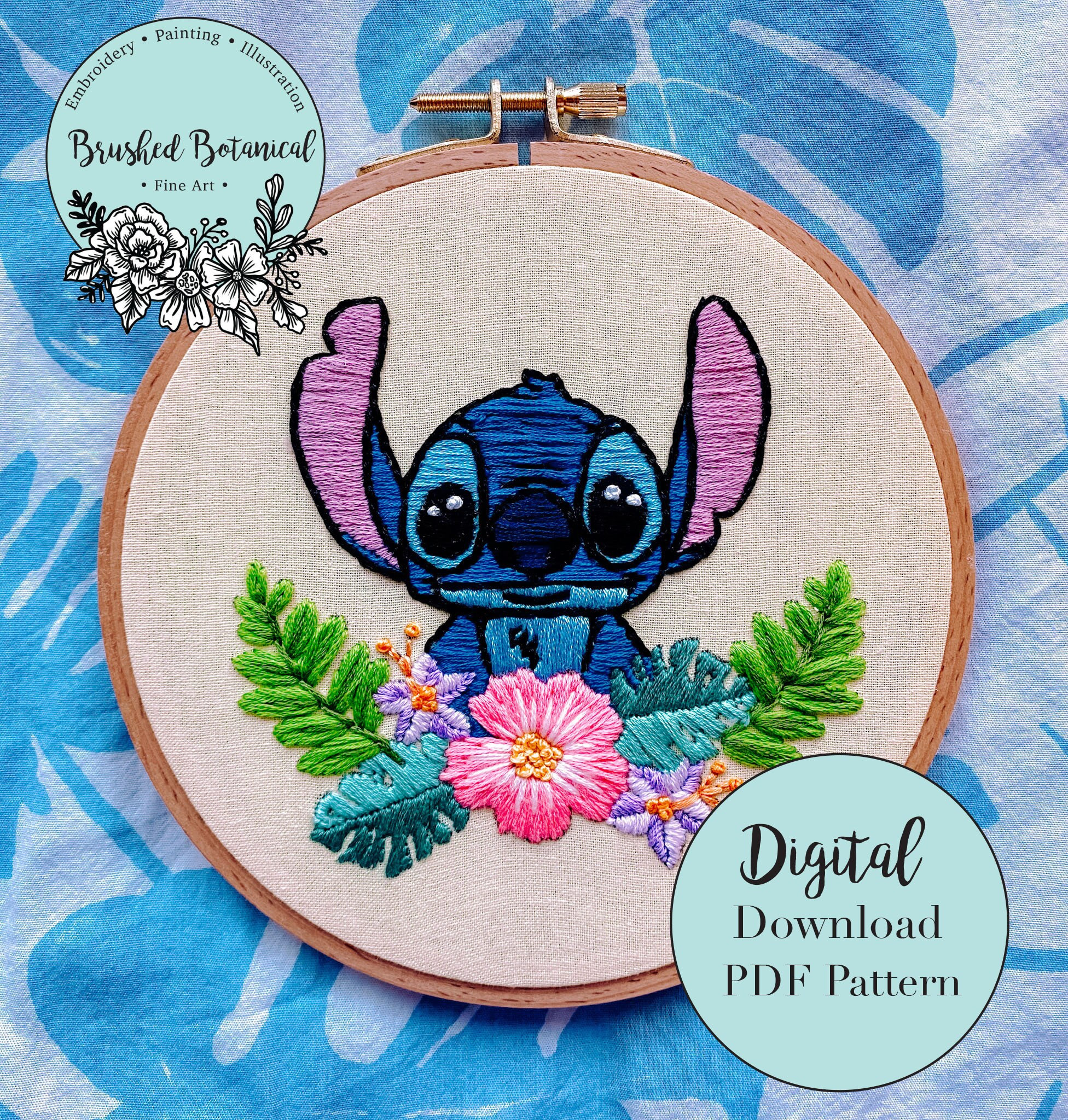 UND FLOWER RAISED EMBROIDERY TOPグリーン UND FLOWER RAISED