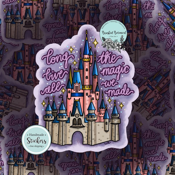 Taylor Swift "Long Live" Magical Castle Sticker