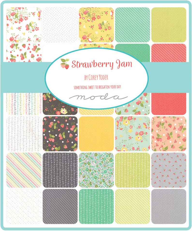 Strawberry Jam by Corey Yoder for Moda Fabrics Layer Cake