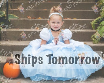 Cinderella dress for Birthday costume or Photo shoot Cinderella dress outfit Birthday dress Cinderella costume Princess dress for Birthday