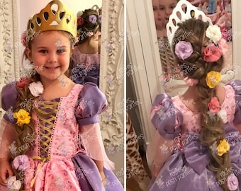 Tangled Rapunzel dress for Birthday costume or Photo shoot Tangled dress outfit Birthday dress costume Princess dress for Birthday party