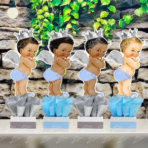 Heaven Sent Baby Shower Theme | Angel Party Theme | Angel Wings Baby Shower Theme | Heaven Theme | Angel Party Centerpiece Theme INDIVIDUAL