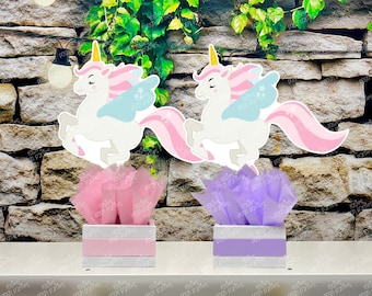 Unicorn Theme | Unicorn Baby Shower Party | Unicorn Birthday Decoration | Unicorn Table Centerpiece INDIVIDUAL