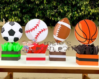 Sports Centerpiece Etsy