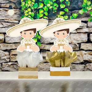 Charro Baptism | Charro Birthday Theme | Charro Mariachi Theme Bautizo Centerpiece | Charro Decoration | Charro Bautizo Party INDIVIDUAL