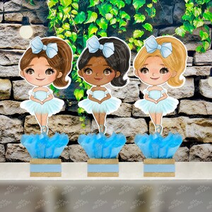 Ballerina Theme | Pink Princess Tutu Birthday | Tutu Theme Table Centerpiece | Princess Baby Shower | Tiara Theme | Tutu Dance INDIVIDUAL