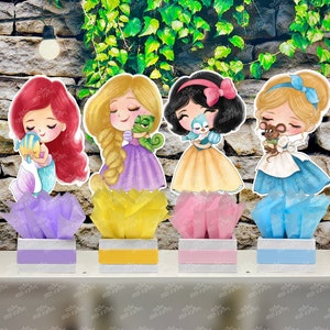 Princess Theme | Princess Birthday Party Decoration | Princess Centerpiece | Royal Princess Party | Centerpiece Decoration Theme INDIVIDUAL