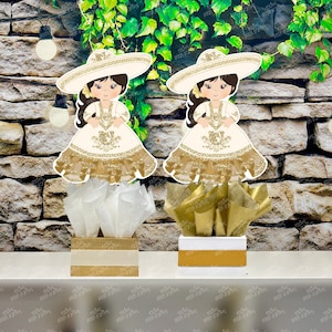 Charro Baptism | Charra Birthday Theme | Charro Mariachi Theme Bautizo Centerpiece | Charra Decoration | Charro Bautizo Party INDIVIDUAL