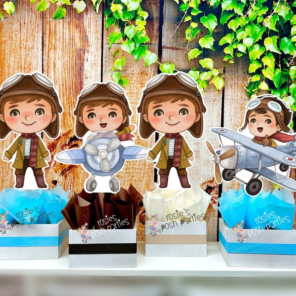 Pilot Theme Party Etsy