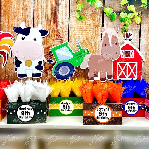 Farm Theme Birthday Theme Farm Theme Baby Shower Barn Yard - Etsy