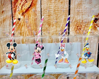 Mouse Birthday Theme | Birthday party Favor Cups | Club Party Cute Mouse Party Cups | Mickey Mouse Birthday Party Theme Favors VARIETY