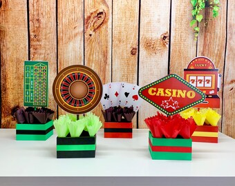 Casino Night Theme Party Decoration Casino Party Celebration Etsy