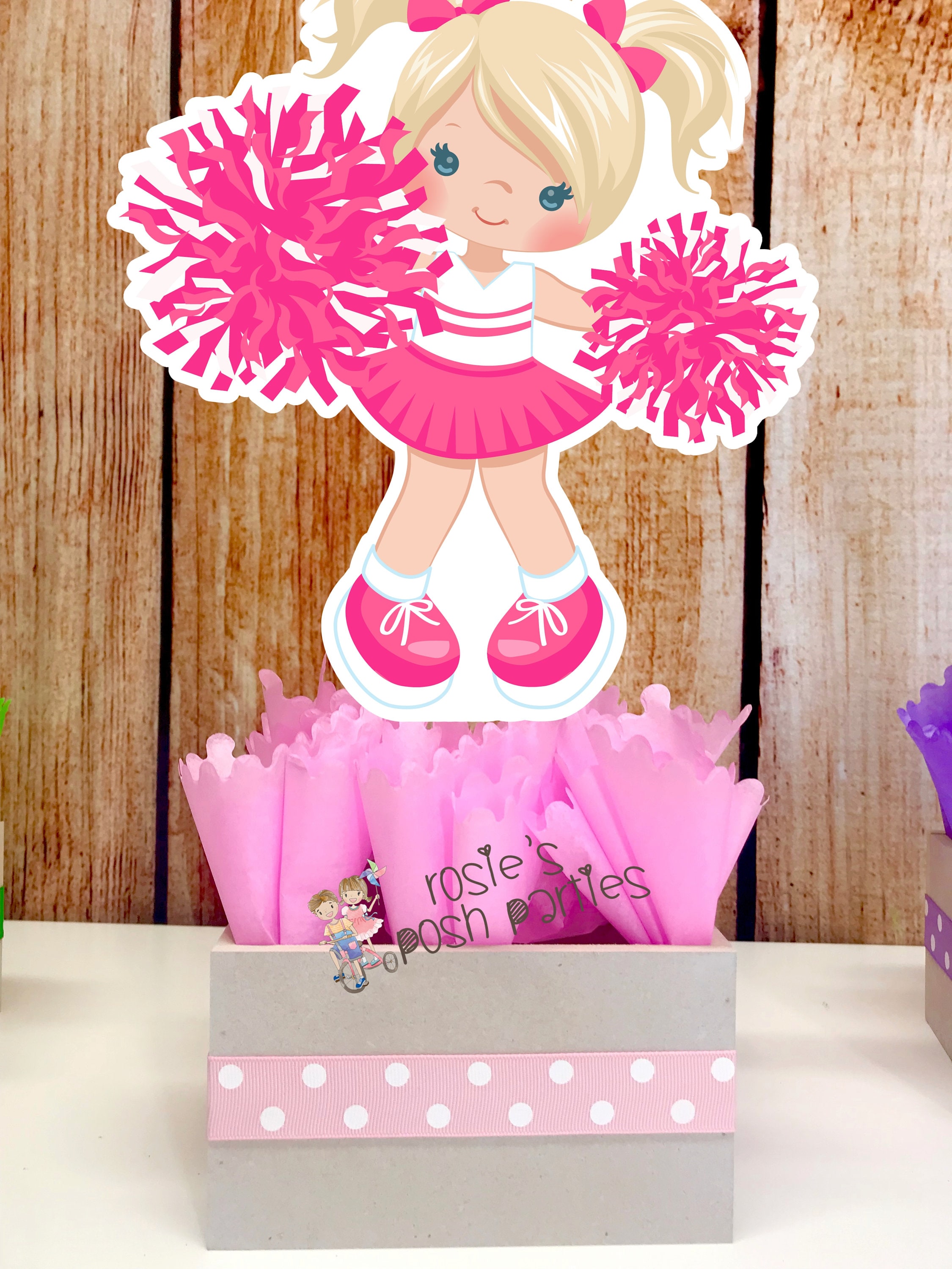 Cheerleader Party Cheerleader Birthday Theme Cheerleader Etsy