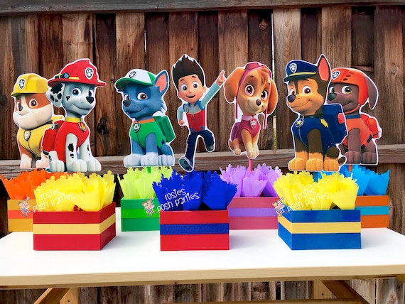 paw patrol wooden table and chairs