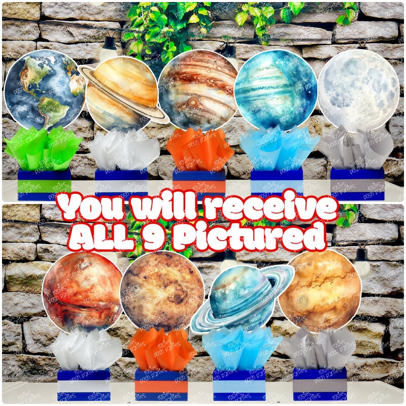 Blast off Outer Space Birthday Party Planets Outer Space Solar System ...