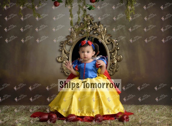 Snow White dress for Birthday costume or Photo shoot Snow White dress outfit Birthday dress Snow White costume dress for Birthday party Il_570xn