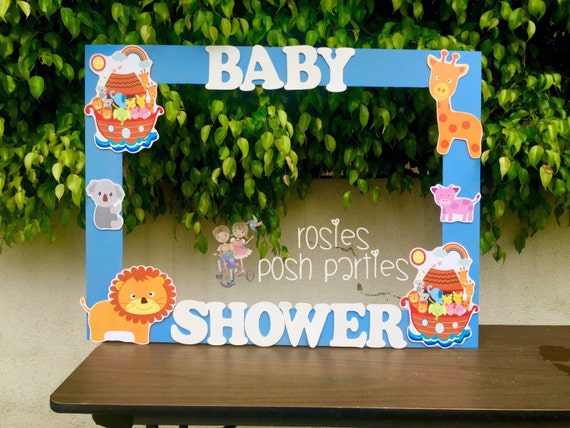 Noah S Ark Photo Booth Baby Shower 1st Birthday Party Etsy