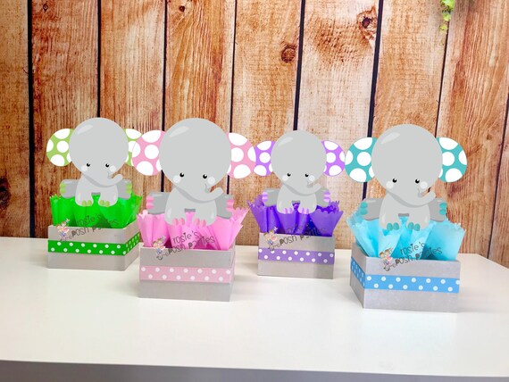 Baby Elephant Baby Shower Centerpiece Baby Elephant Party Decoration Baby Elephant Baby Shower Centerpiece Baby Elephant Party Decoration