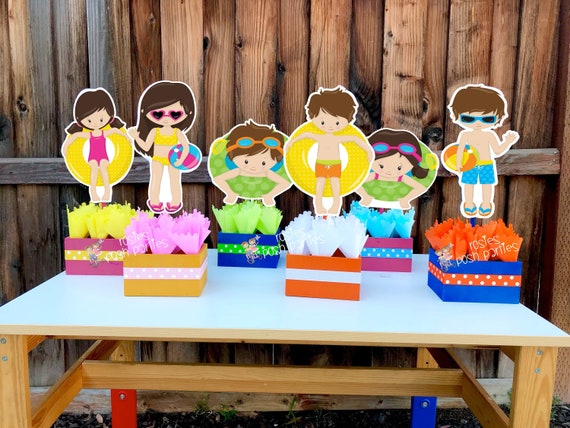 Pool Party | Pool Theme | Pool Birthday Party | Pool Centerpiece | Pool Decoration | Birthday Party Centerpiece Decoration INDIVIDUAL Il_570xn