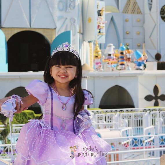 Sofia the First dress for Birthday costume or Photo shoot Sofia dress outfit Birthday dress Sofia costume Princess dress for Birthday party Il_570xn