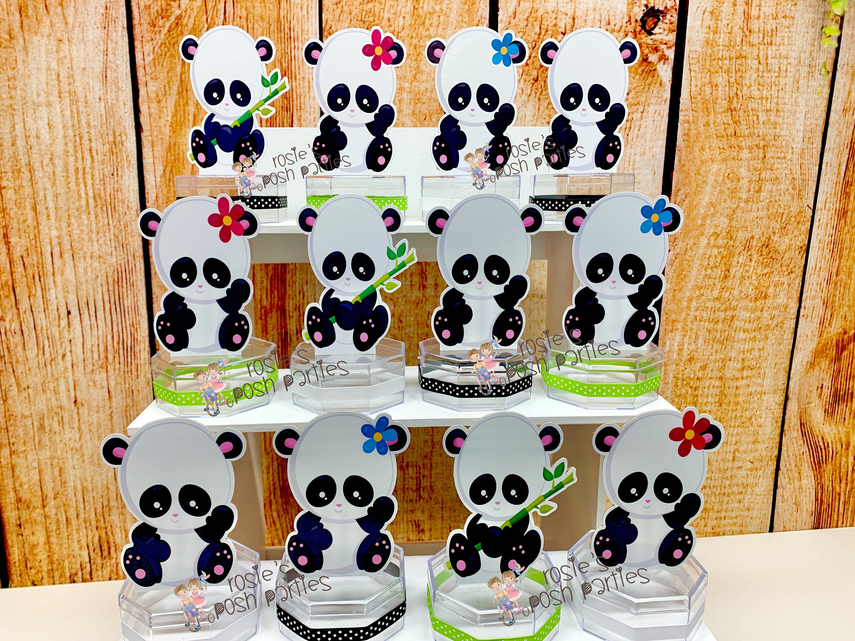 Panda Theme Panda Birthday or Baby Shower Panda Candy Jar | Etsy