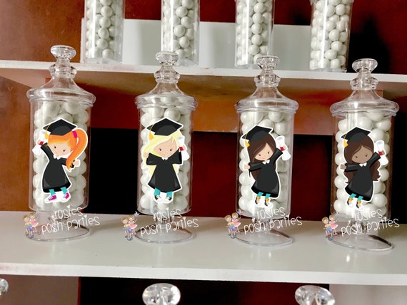 Graduation bash party Apothecary Favor centerpiece Graduation Party decoration High School College University Graduation favors SET OF 12 Il_570xn