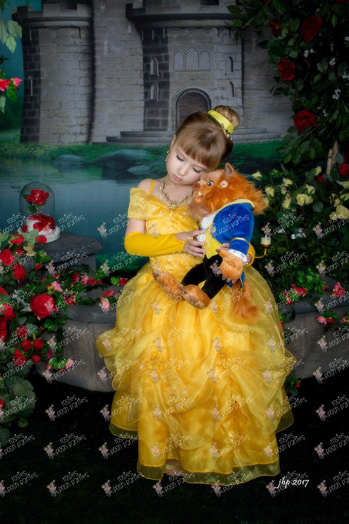 princess belle birthday dress Princess Belle Dress for Birthday Costume or Photo Shoot Belle Dress Outfit Birthday Dress Belle Costume Princess Dress for Birthday Party