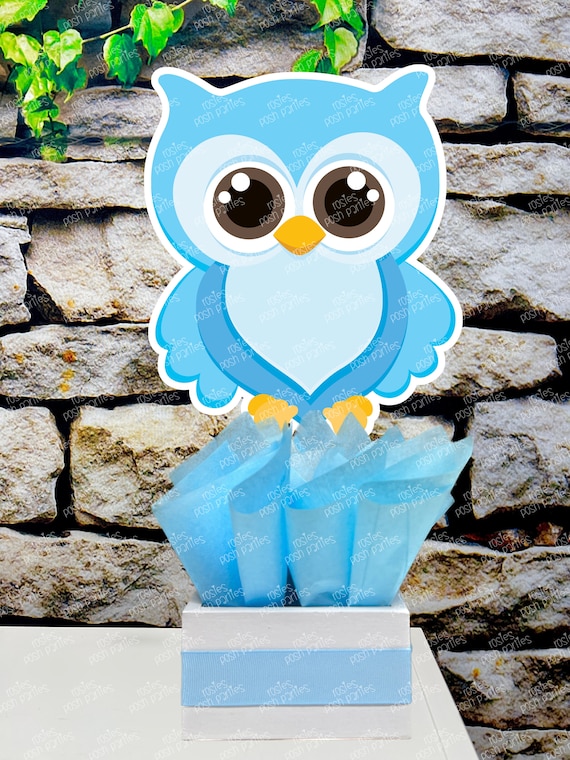 Owl Baby Shower Theme Owl Party Owl Hoot Shower Owl Centerpiece