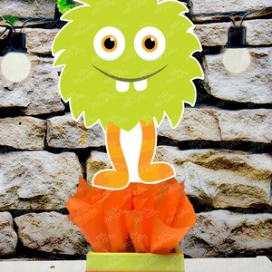 Monsters Birthday Theme Party Decoration Centerpiece