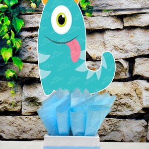 Monsters Birthday Theme Party Decoration Centerpiece