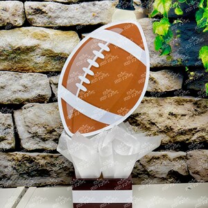 Sports Theme Centerpiece Sports Party Sports Birthday Soccer Football Baseball Basketball decoration for Birthday or themed event SET OF 4 image 2