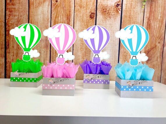 Hot Air Balloon Baby Shower Theme Hot Air Balloon Birthday - Etsy