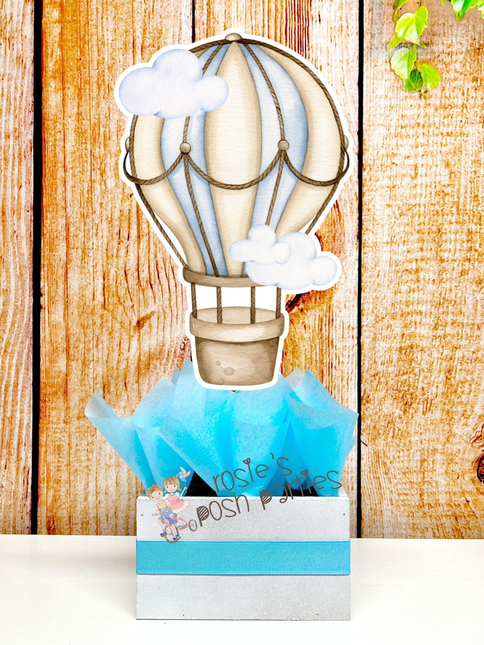 Hot Air Balloon Baby Shower Theme Hot Air Balloon Birthday Etsy
