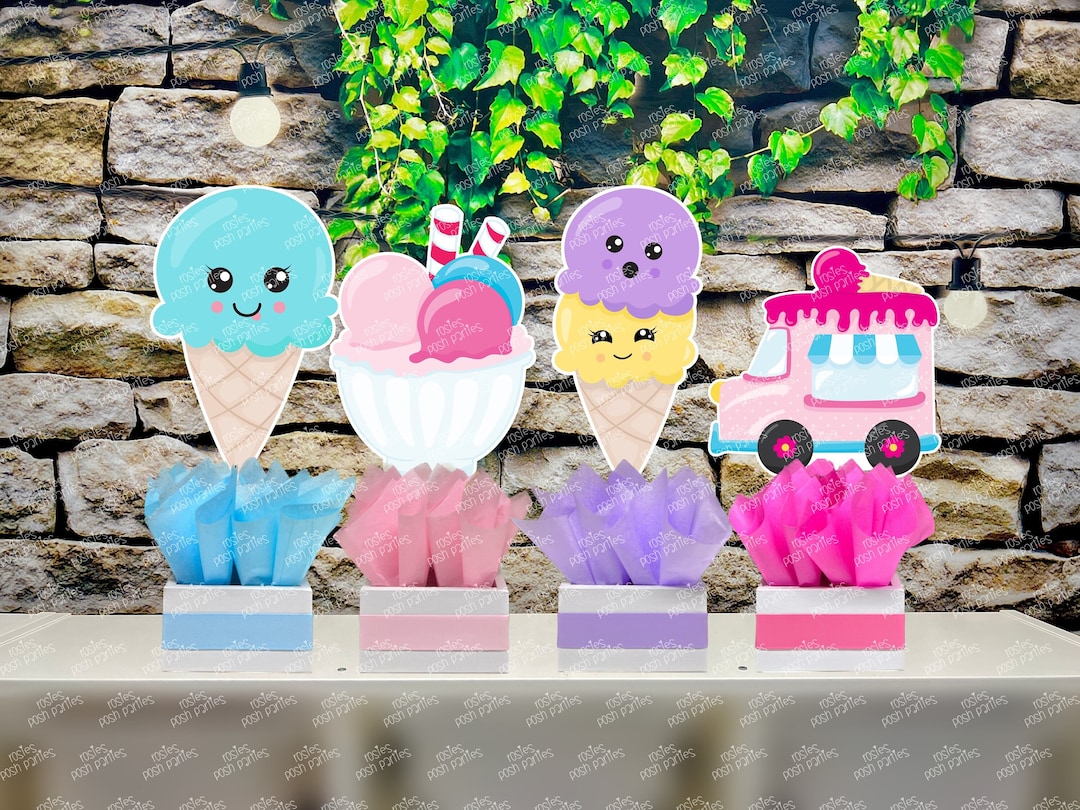 Decoration Ice Cream 4点セット