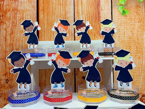 Graduation Theme Boy Graduation Candy Jar Favor Graduation Etsy 日本