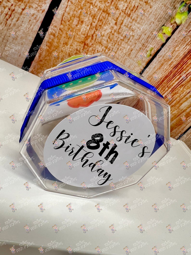 Blast off Outer Space Birthday Party | Outer Space Theme Candy Jar ...
