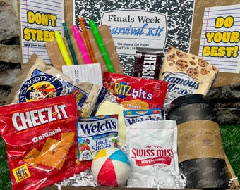 Finals Week Care Package | University and College Care Package | Student Care Package | College Care Package | Love Package | College Gift