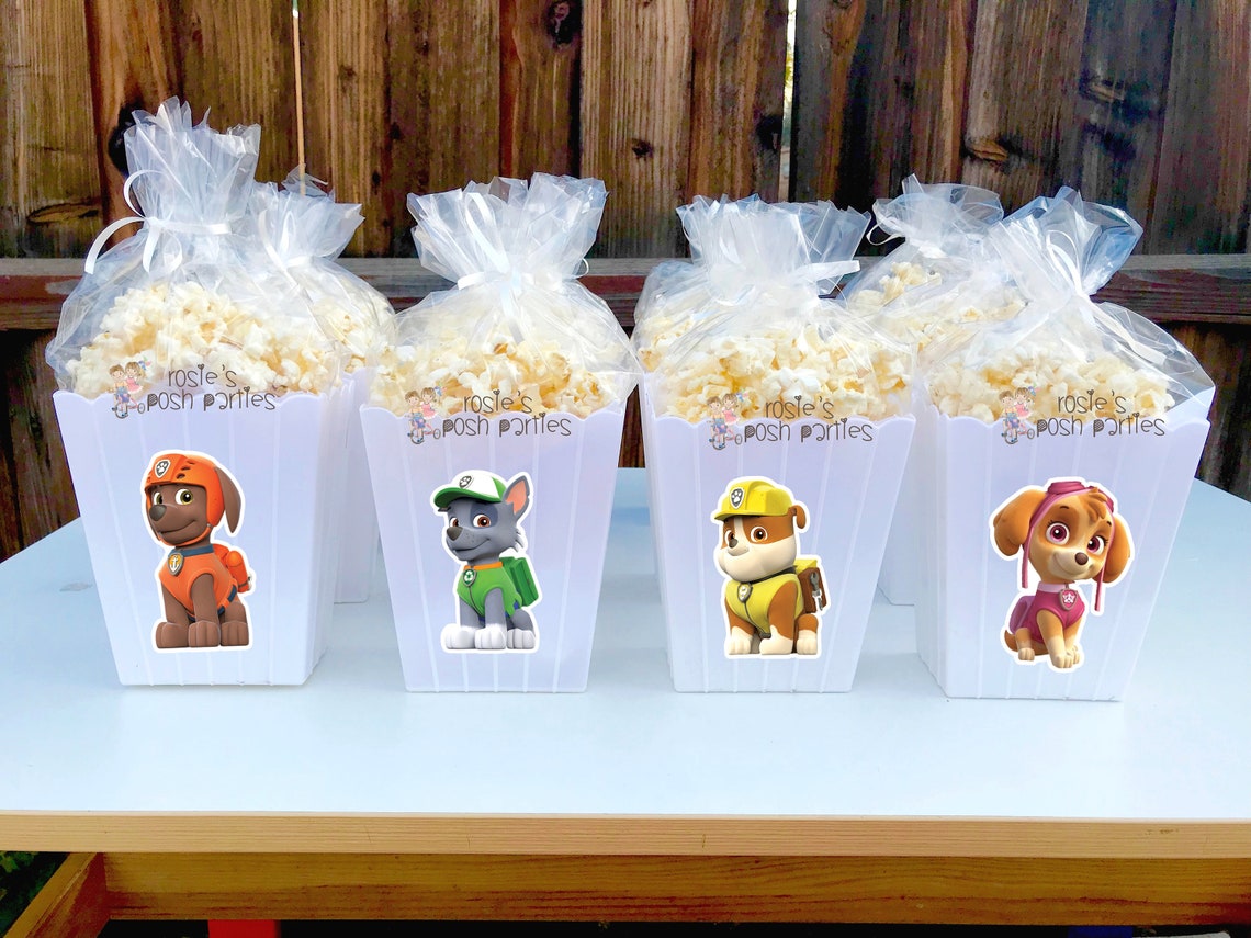 Paw Patrol Theme Paw Patrol Party Favors Paw Patrol | Etsy